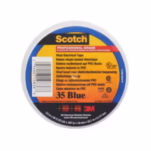 Винилова електроизолационна лента Scotch 35, синя, 19 mm x 20 m